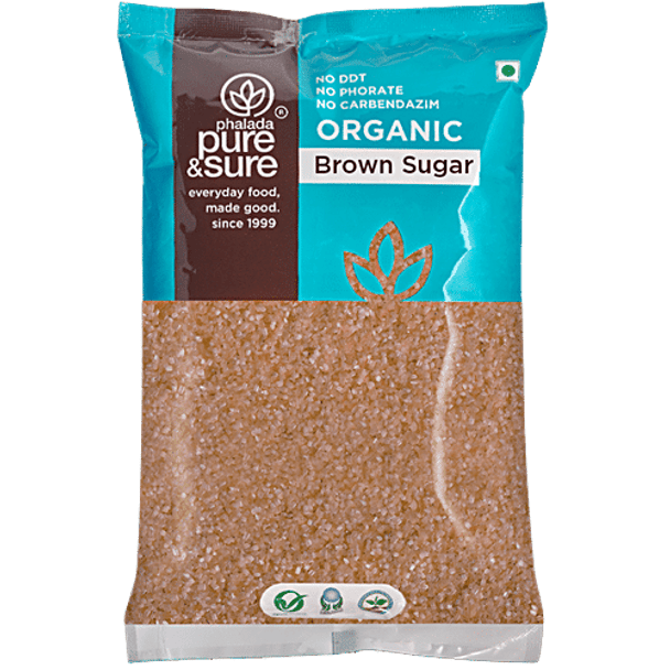 Phalada Pure & Sure Organic - Sugar/Sakkare Brown|1 kg