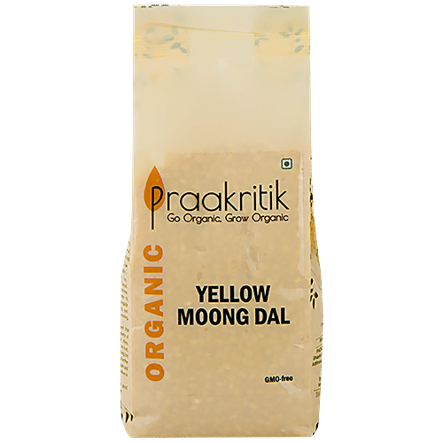 Praakritik Organic Yellow Moong Dal/Hesaru Bele|500 g