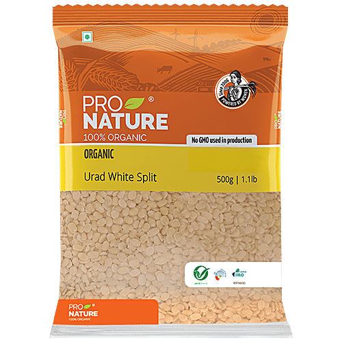 Pro Nature Organic Urad - White (Split)|500 g