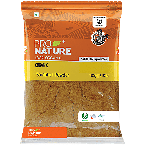 Pro Nature Organic Powder - Sambhar|100 g