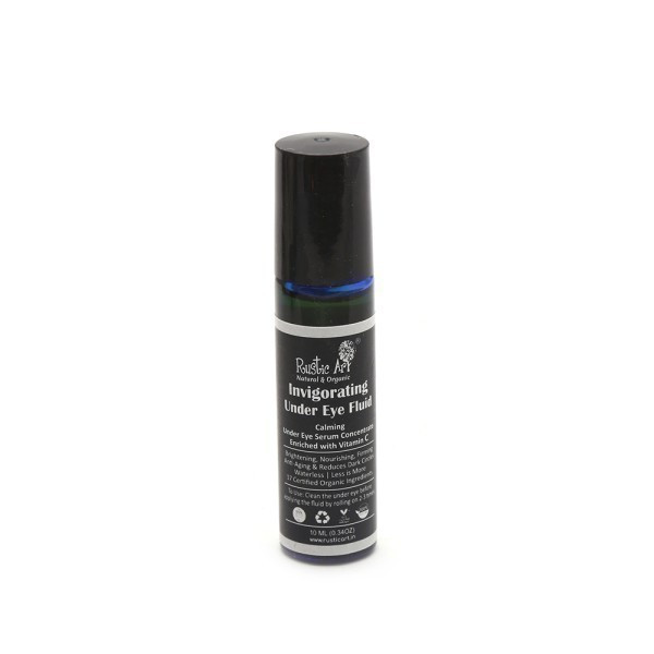 RUSTIC ART Organic Invigorating Under Eye Fluid|10 ml