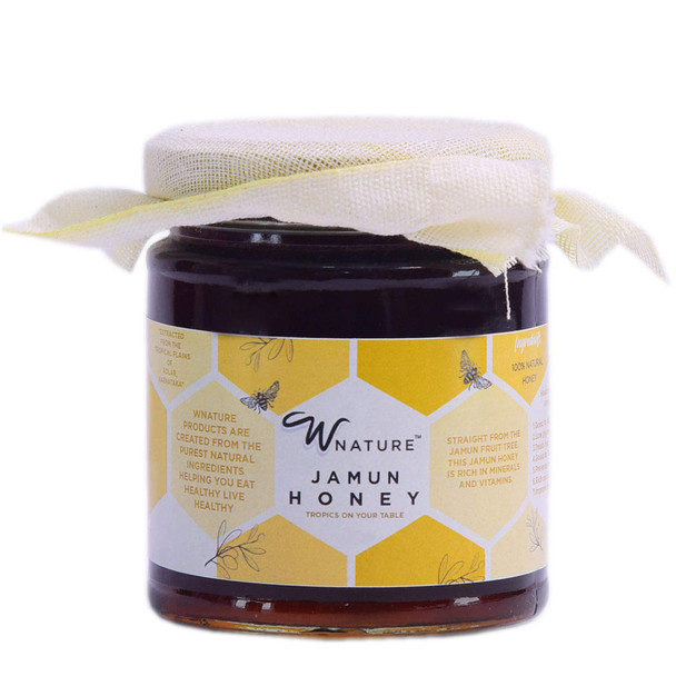 Wnature Organic Raw Jamun Honey, 500 G
