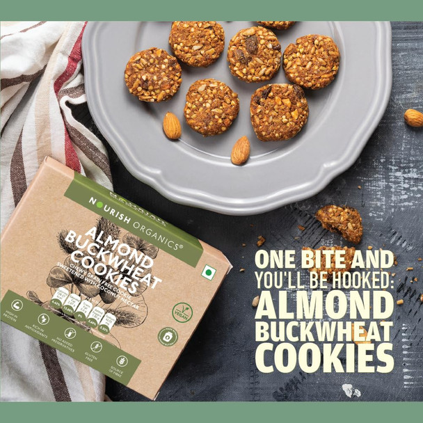 Nourish Organics Chocolate Coconut Cookies 120gm | Cocoa & Coconut | Cranberries (Single Pack) | Rich in Fibre | No Wheat | No Refined Sugar | Clean Label Nourish Organics Chocolate Coconut Cookies 120gm | Cocoa & Coconut | Cranberries (Single Pack) | Rich in Fibre | No Wheat | No Refined Sugar | Clean Label