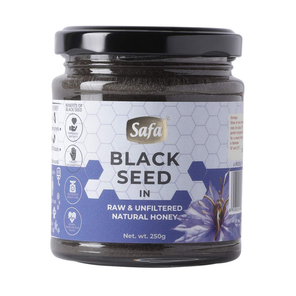 Safa Black Seed Honey  Organic Raw Immune Booster | 250g