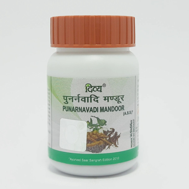 Patanjali Divya Punarnavadi Mandoor |120 tabs|2.12 Oz