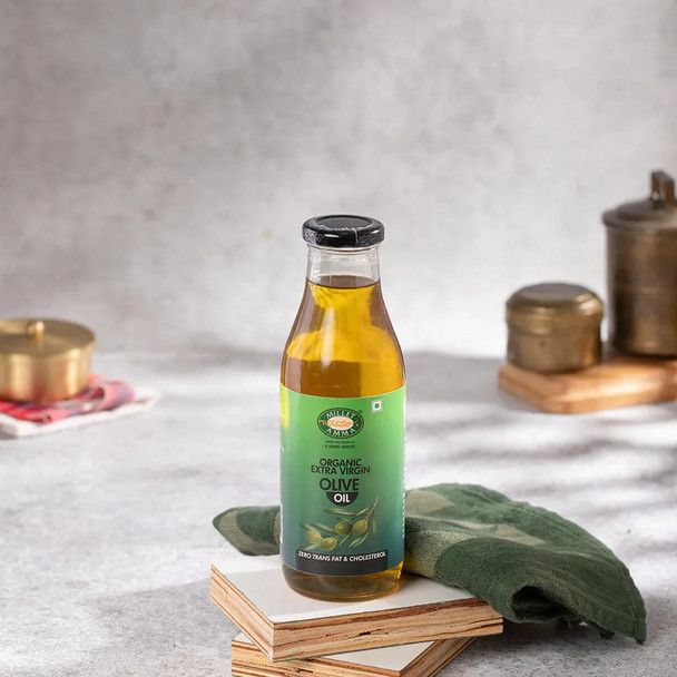 Millet Amma Olive Oil Extra Virgin Organic 500gm|1.1 lbs