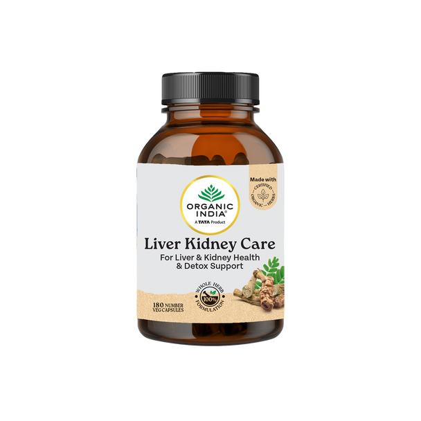 Organic India Liver Kidney Care 180 Cap|260gm|0.57 lbs