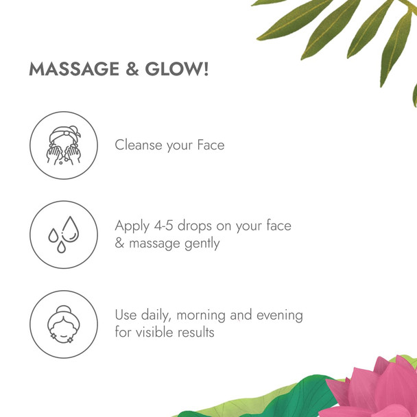 Kumkumadi Glow Serum by Kapiva|30gm|0.07 lbs