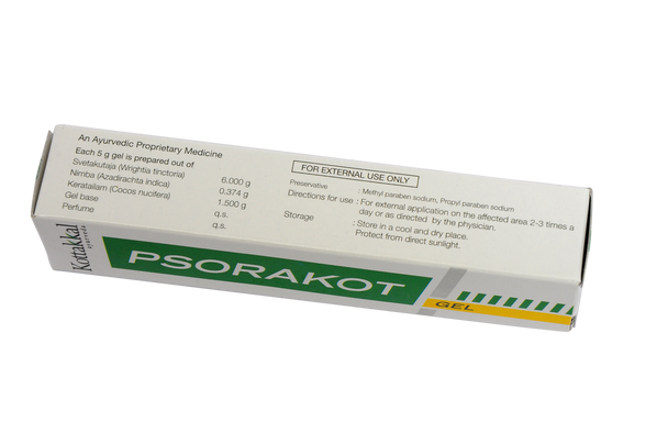 Psorakot Gel by Kottakkal Arya Vaidya Sala|25gm|0.06 lbs