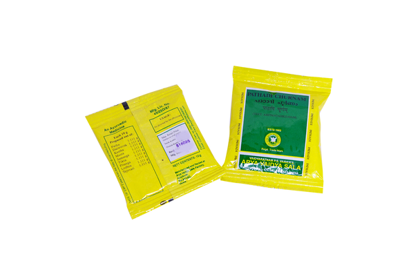 Pathadi Churnam 10g sachet by Kottakkal Arya Vaidya Sala|10gm|0.02 lbs