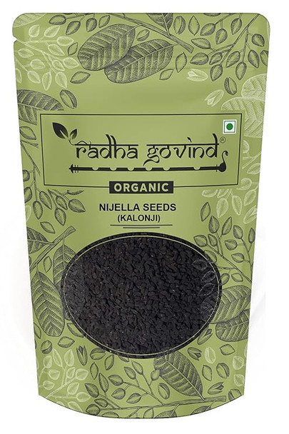 Organic Kalonji/ Nigella Seeds by Radha Govind|450gm|0.99 lbs