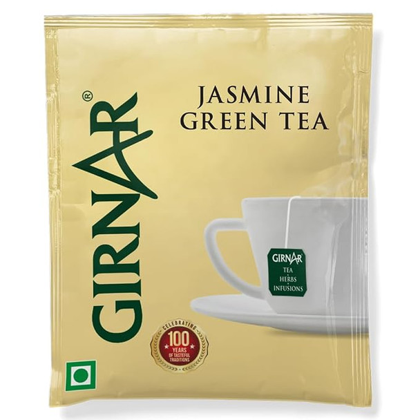 Girnar Green Tea With Jasmine |12gm|0.03 lbs