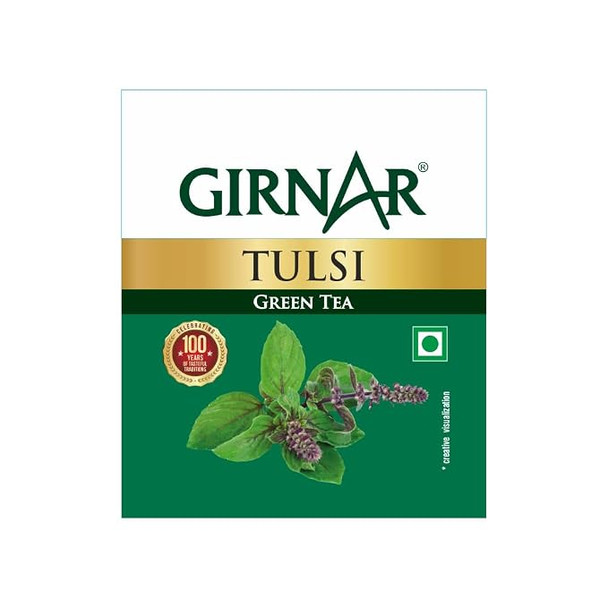Girnar Green Tea With Tulsi |30gm|0.07 lbs