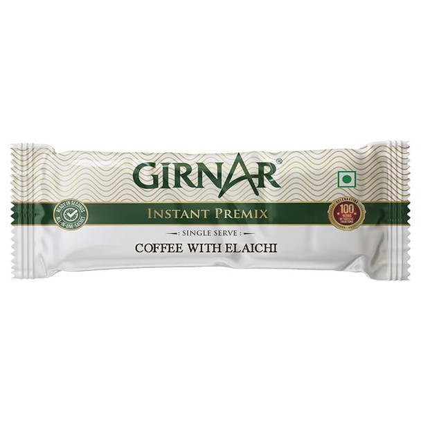Girnar Instant Coffee With Elaichi – 10 Sachets |140gm|0.31 lbs