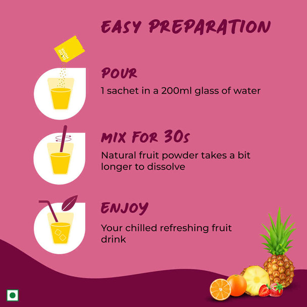 GOOD MONK Fruit Drink Mix – Assorted |396gm|0.87 lbs