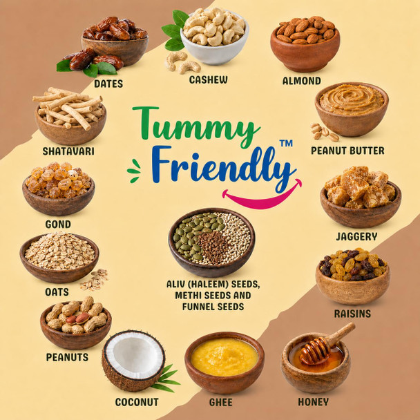 Tummy Friendly Lactation Laddoos – Aliv Seeds & Methi   |300gm|0.66 lbs