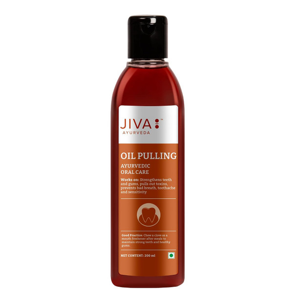 Jiva Oil Pulling| Pack of 1   |200gm|0.44 lbs
