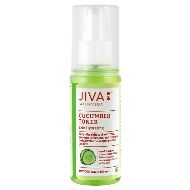 Jiva Cucumber Toner Pack of 1   |100gm|0.22 lbs