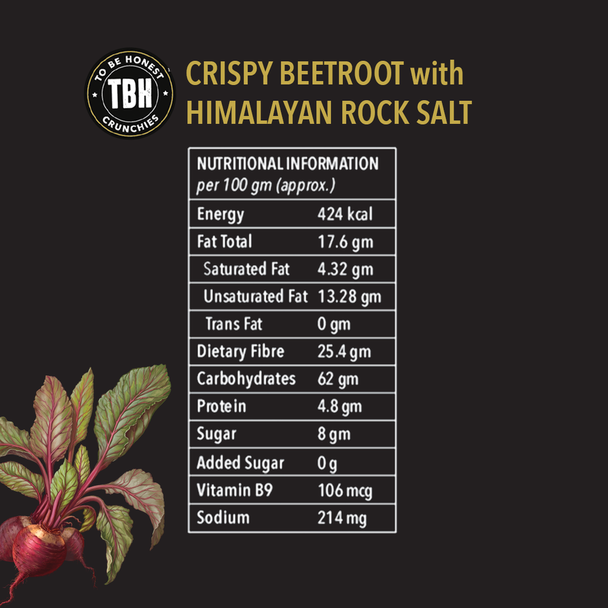 TBH Crispy Beetroot Crunchies |35gm|0.08 lbs