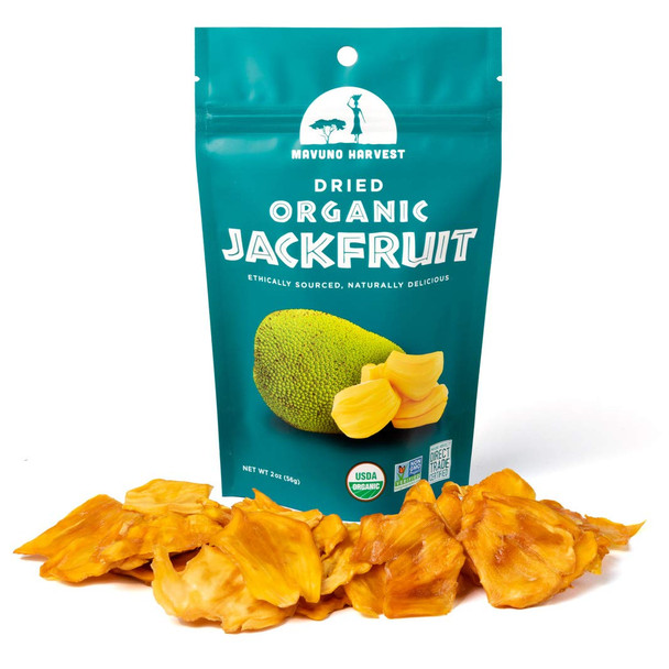 Mavuno Harvest Organic Dried Jackfruit |56gm|0.12 lbs