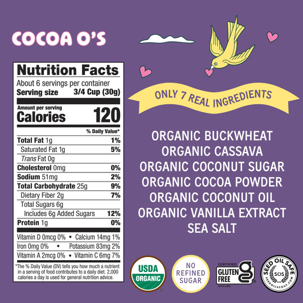 Lovebird Cereal Cocoa |200gm|0.44 lbs