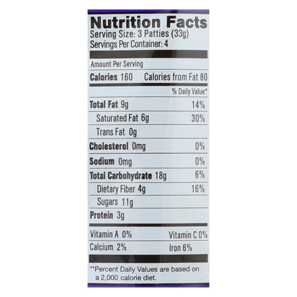 Heavenly Organics – Double Dark Chocolate Honey Patties by Heavenly Organics|132gm|0.29 lbs