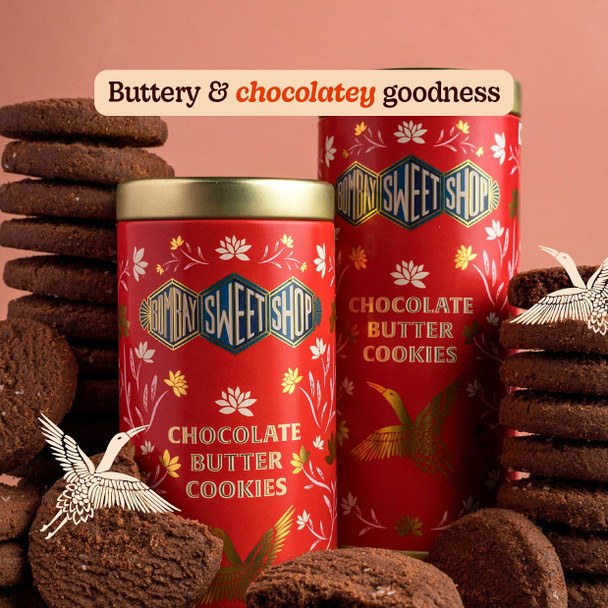 Bombay Sweet Shop  Chocolate Butter Cookies | 140gm | 0.31 lbs
