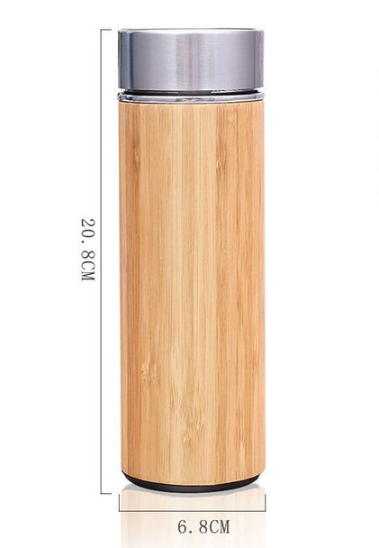 Bamboo India  – Bamboo EcoFriendly Insulated Water Bottle – 450 ml | 350ml | 11.83 oz