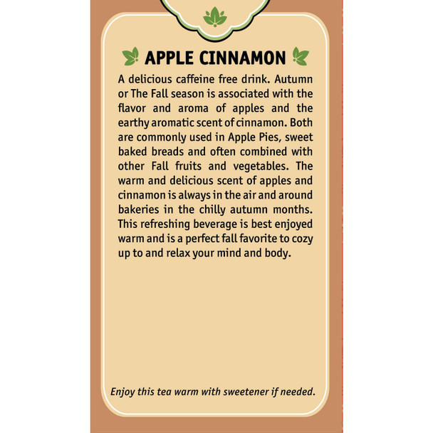 Herbal Cup - Apple Cinnamon | 25gm | 0.06 lbs
