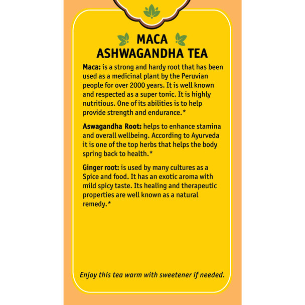Herbal Cup - Maca Ashwagandha Tea | 25gm | 0.06 lbs