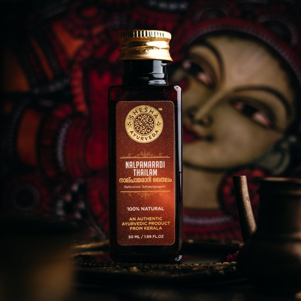 Shesha Ayurveda - Nalpamaradi Thailam | 50gm | 0.11 lbs