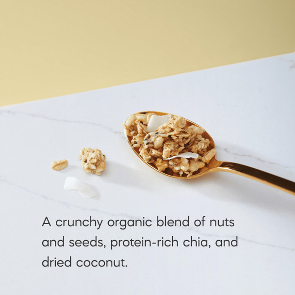 Nature's Path - Organic Chia Plus Coconut Chia Granola Cereal | 350gm | 0.77 lbs