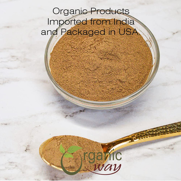 Organic Way - Amla Indian Gooseberry Powder (Phyllanthus emblica) - Pure Botanical Powder | 454gm | 1.0 lbs
