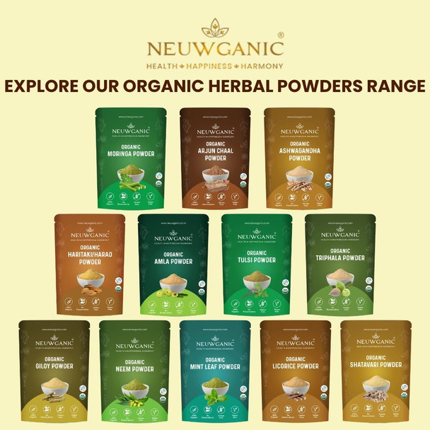 Neuwganic - Organic Triphala Powder | 200gm | 0.44 lbs