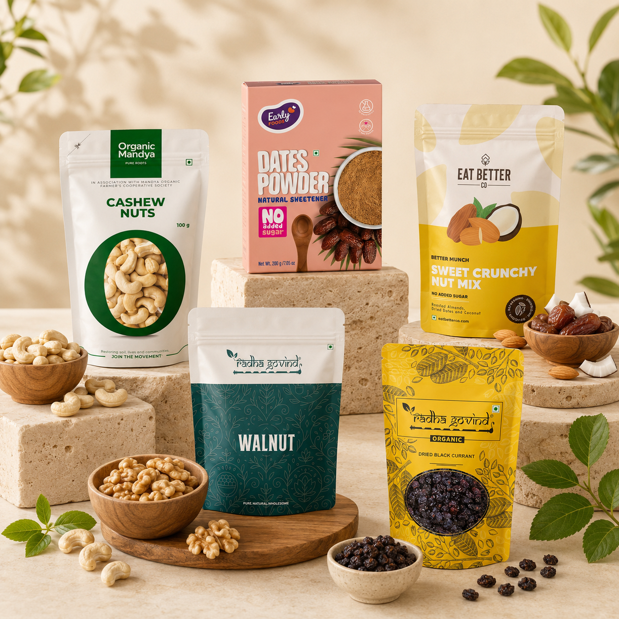 Dried Fruits, Nuts & Seeds