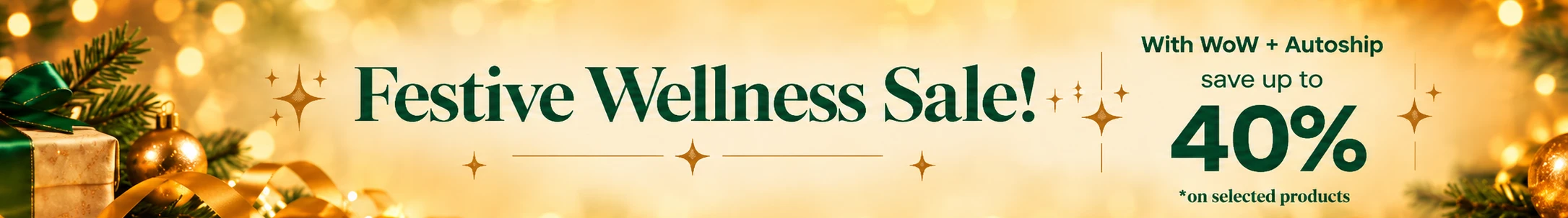 Festive Wellness Sale