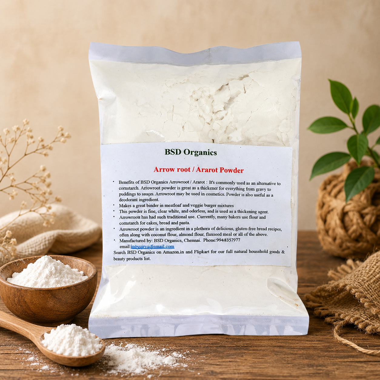 Arrowroot Powder