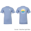 T-Shirts (Ultra Soft) Fishing Light Blue Shirt