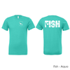 T-Shirts (Ultra Soft) Fish Aqua Shirt