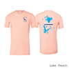 T-Shirts (Ultra Soft) Lake Peach Shirt
