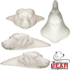 Bear | Black (Closed Mouth Rugshell)