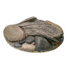 Rock/Driftwood Base (Large Oval)
