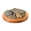 Rock/Driftwood Base (Large Oval)