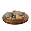 Rock/Driftwood Base (Large Oval)