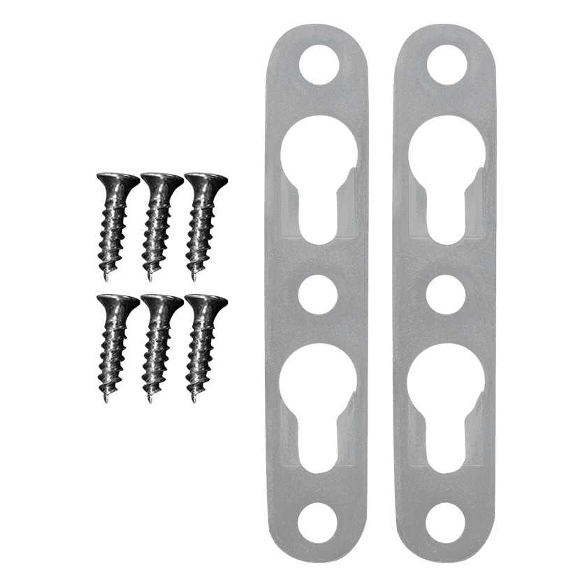 Hanger-Double Keyhole (2 pc w/ screws)
