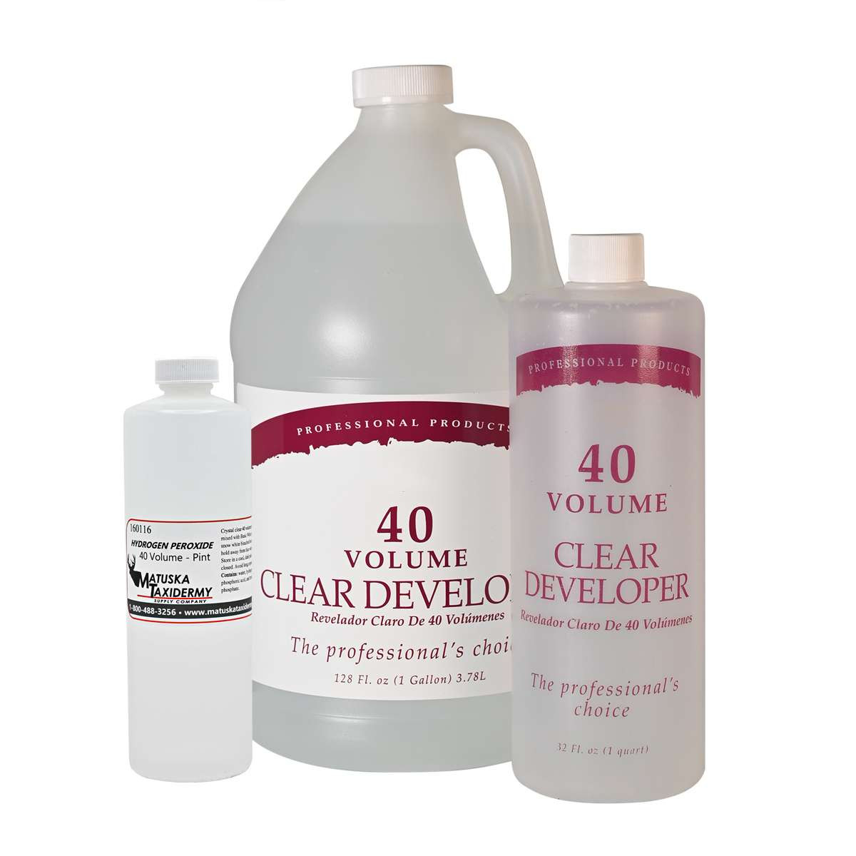 Hydrogen Peroxide (40 Volume) - Matuska Taxidermy Supply Company