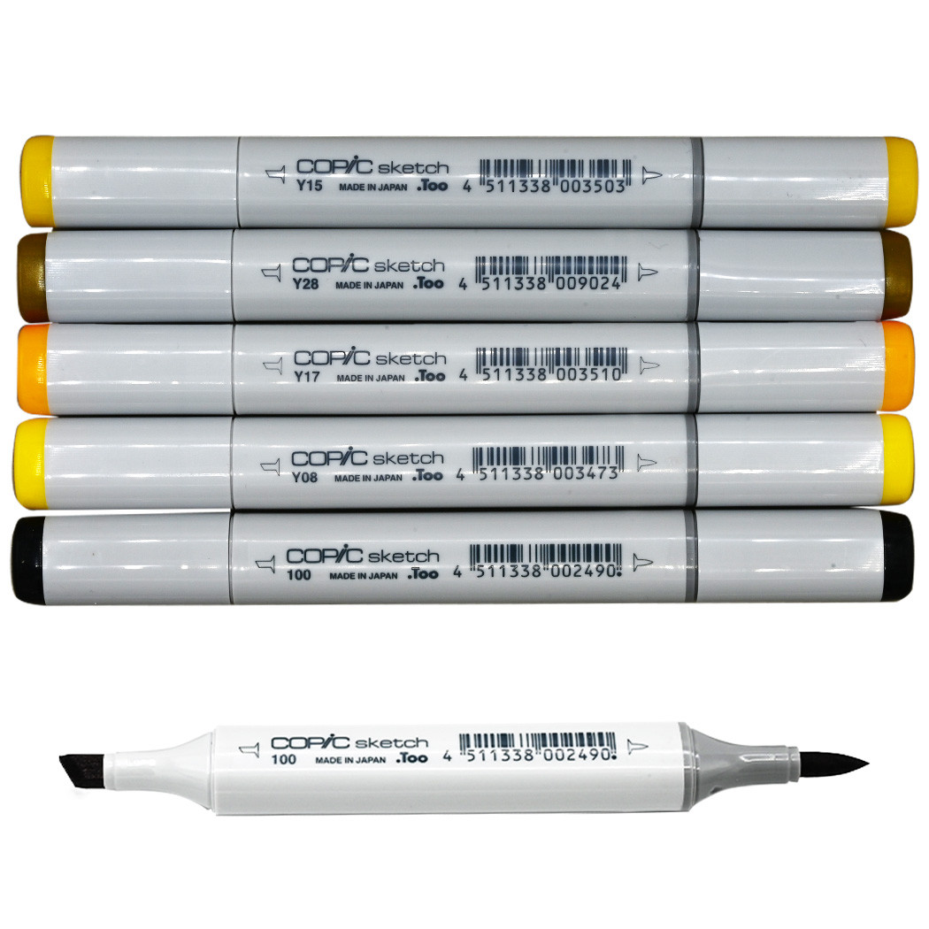 Copic Sketch Markers for Fish Detail - Matuska Taxidermy Supply