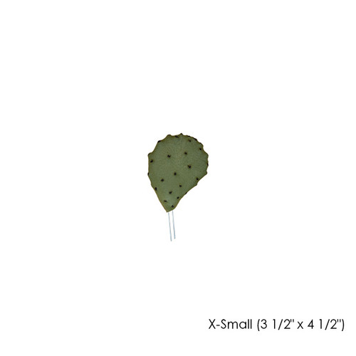Artificial Loose Leaf Cactus by Hibler Bronze Company