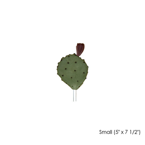 Artificial Loose Leaf Cactus by Hibler Bronze Company