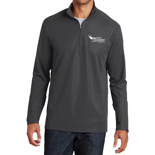 Grey 1/4 Zip Shirt